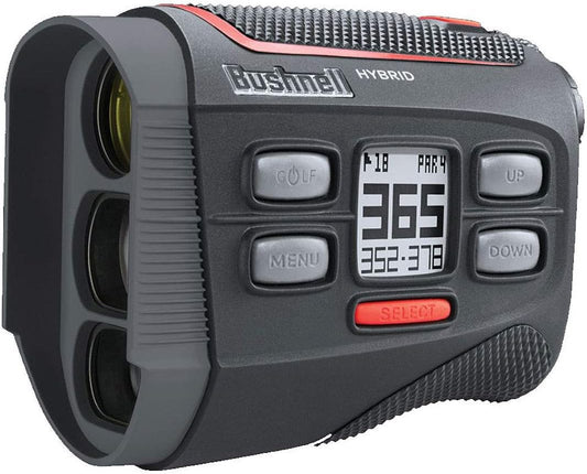Bushnell Hybrid Golf Rangefinder: Laser Accuracy + GPS Efficiency