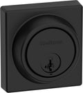 Kwikset 817 Matte Black Deadbolt Lock - Secure Key Control