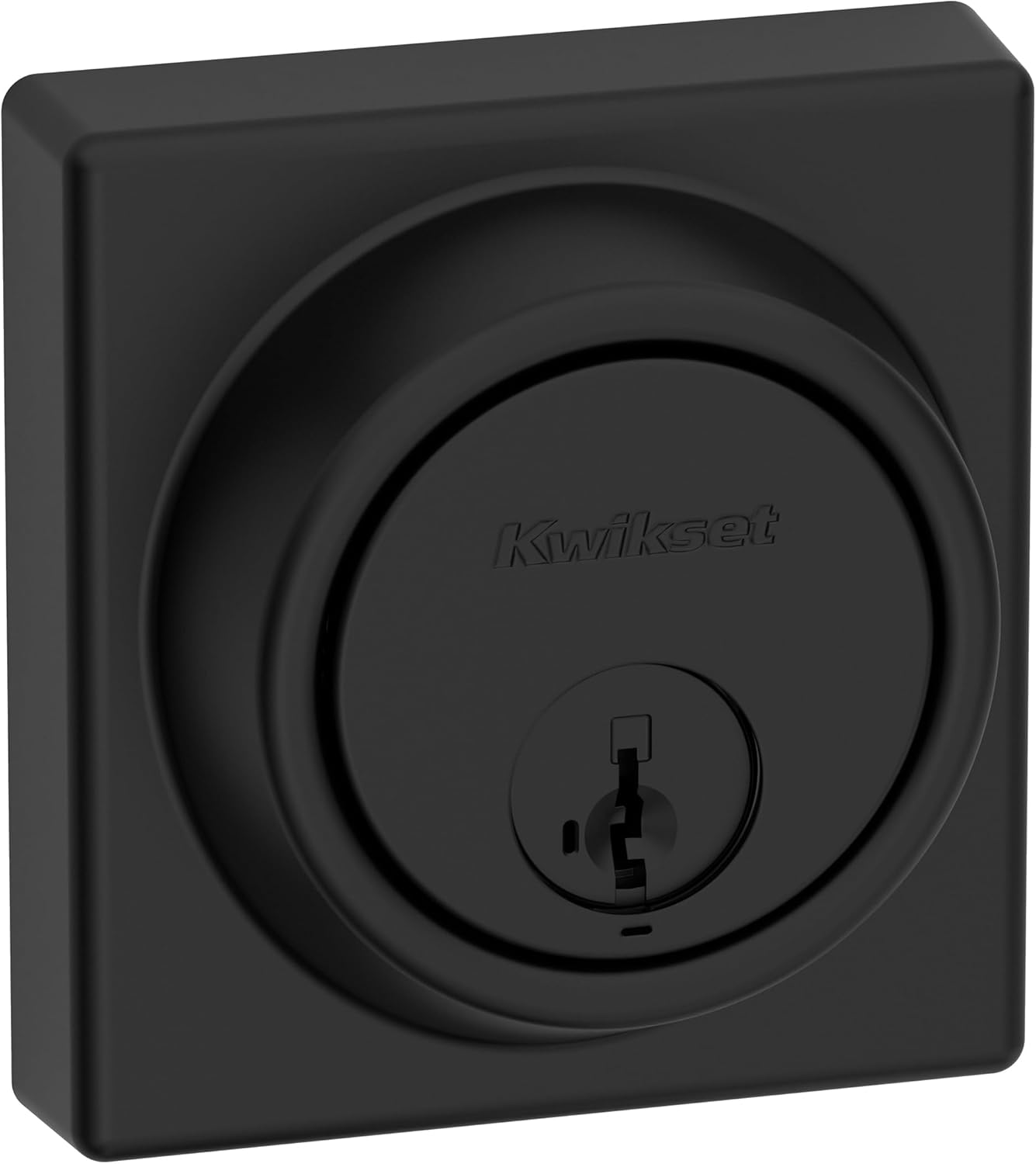 Kwikset 817 Deadbolt Lock with SmartKey Security and Microban
