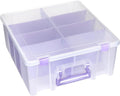 ArtBin Super Satchel Double Deep Purple - Removable Dividers Pack