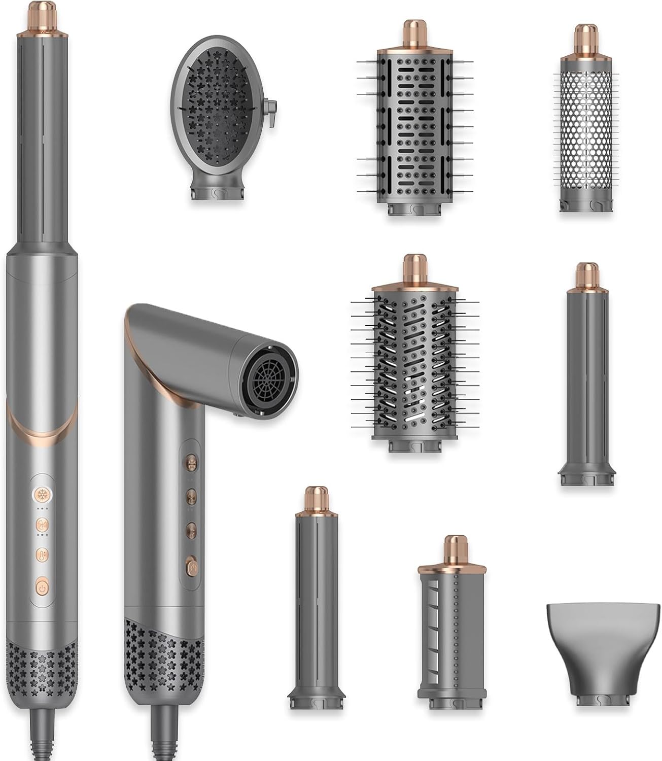 8-in-1 Foldable Hair Styler - Dryhsip