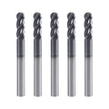 ISB 4Flutes Carbide Ball Nose End Mill - Durable Micro Grain Cutter