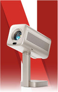 Smart Mini Projector with WiFi 6 and Dolby Audio - Portable 1080P