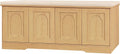 DINZI LVJ Shoe Bench Entryway Storage Bench with Doors - 8 Cubbies