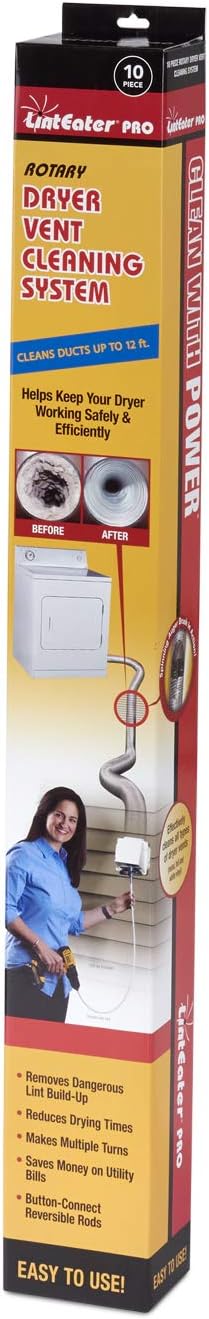 RLE30PRO LintEater Pro Rotary Dryer Vent Cleaning System Review