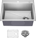 KRAUS Fairlane 25-inch Drop In Kitchen Sink for Modern Homes
