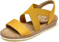 Women's Flat Sandals Comfort Slip-on Slingback - Lightweight Casual