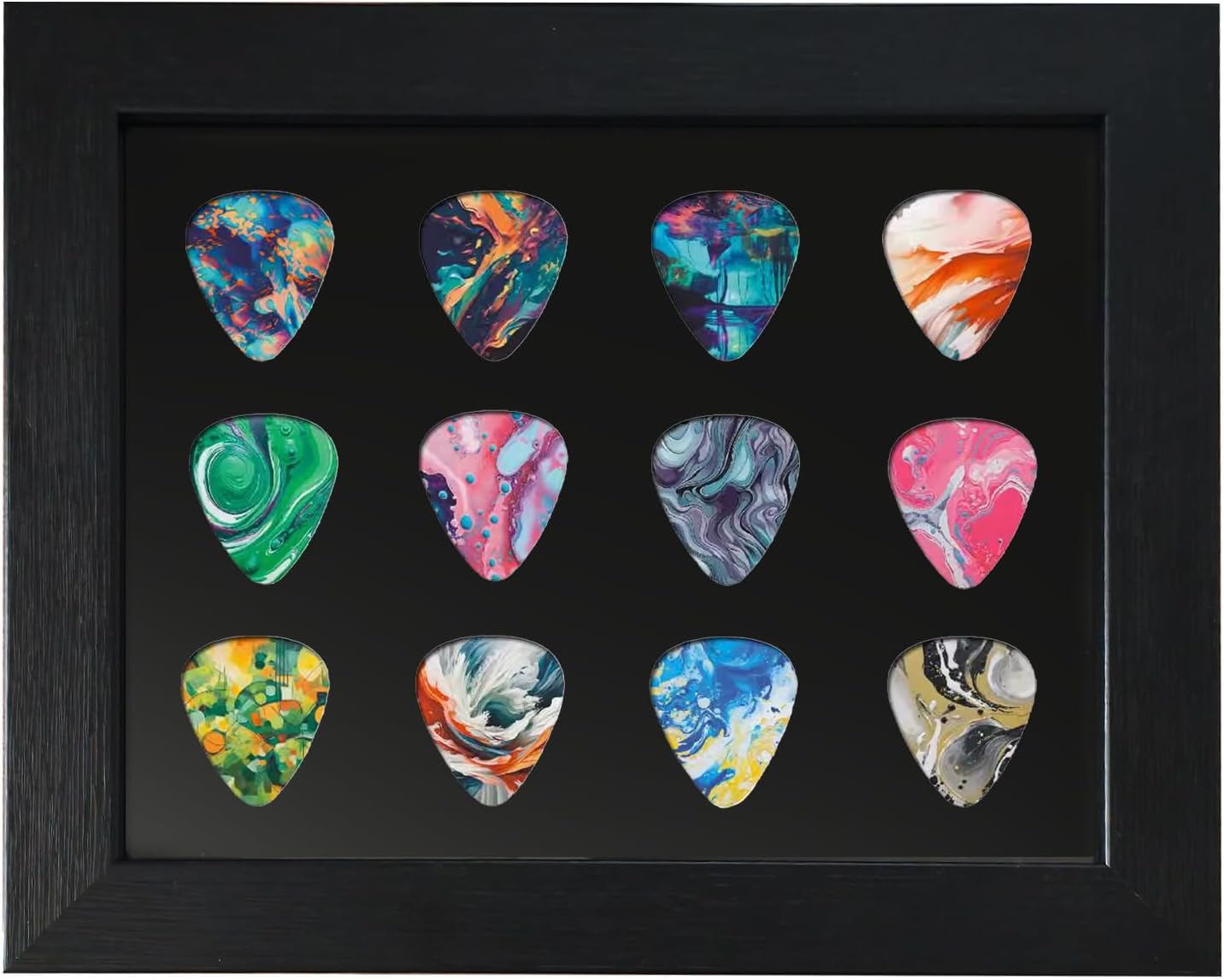 Guitar Pick Display Frame: Showcase Your Picks!