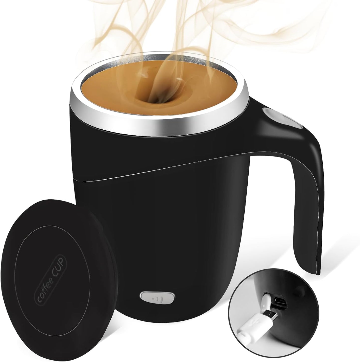 Rechargeable Self-Stirring Travel Mug - TXLOOK