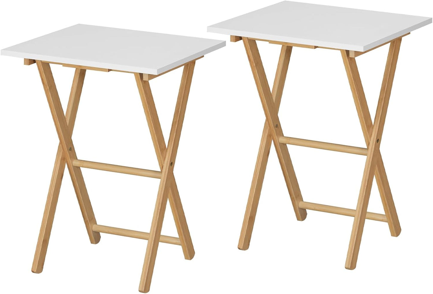 HOOBRO Folding TV Tray Table: Space-Saving Solution