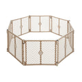 Superyard Baby Play Yard 8-Panel Playpen - Portable Safe Space