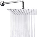 NearMoon Square Rain Shower Head with Extension Arm for Luxury Bath