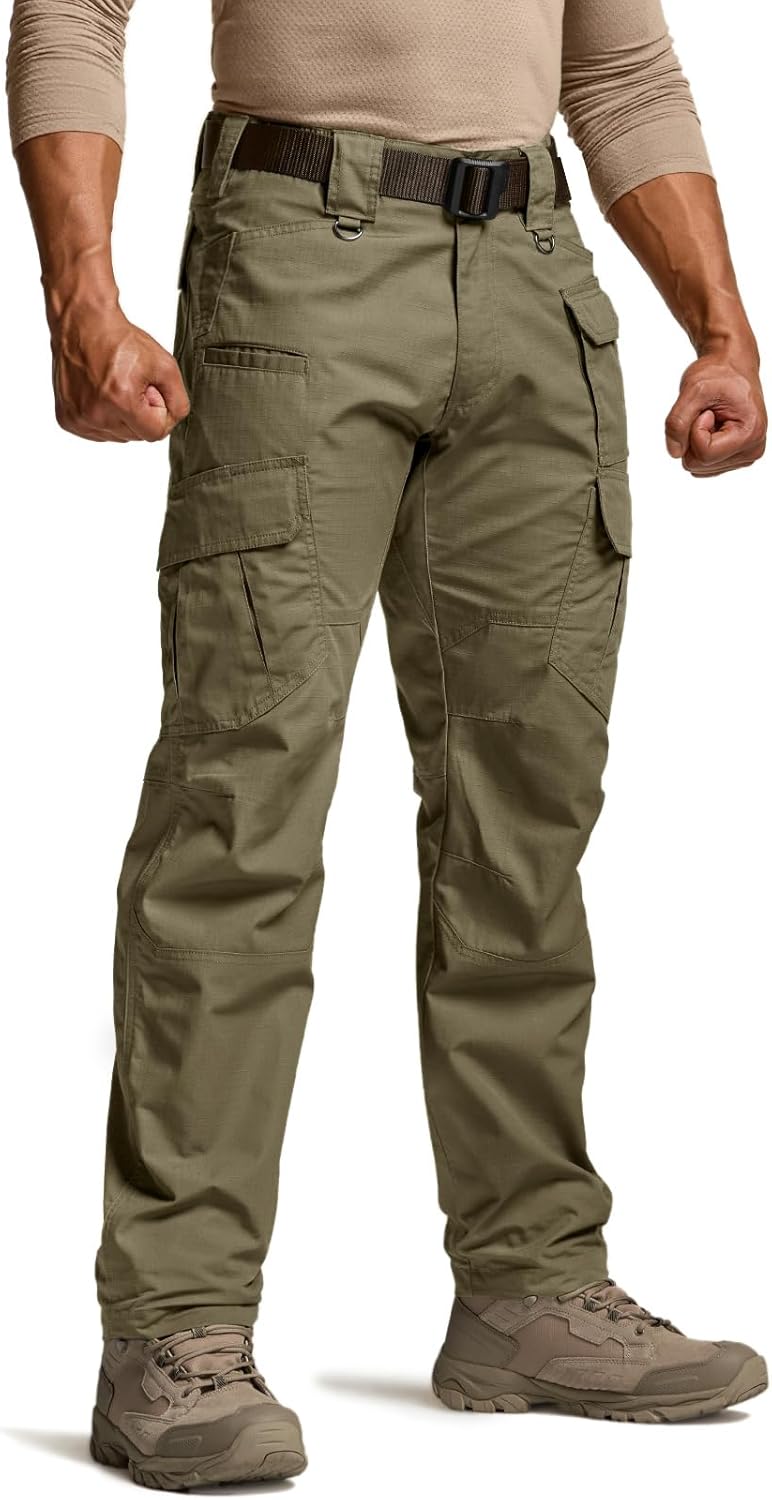 CQR Men's Tactical Pants for Outdoor Activities and Work Use