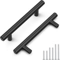 Probrico 30 Pack Hole Centers 3.75in Matte Black Kitchen Cabinet