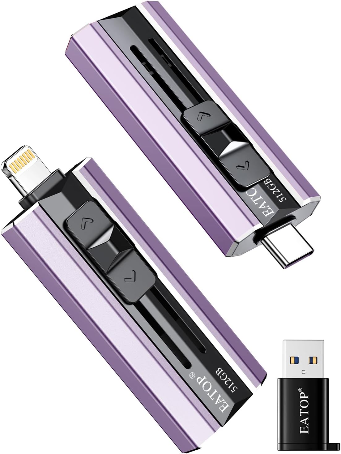512GB Flash Drive for iPhone iPad - Expand Your Storage Easily