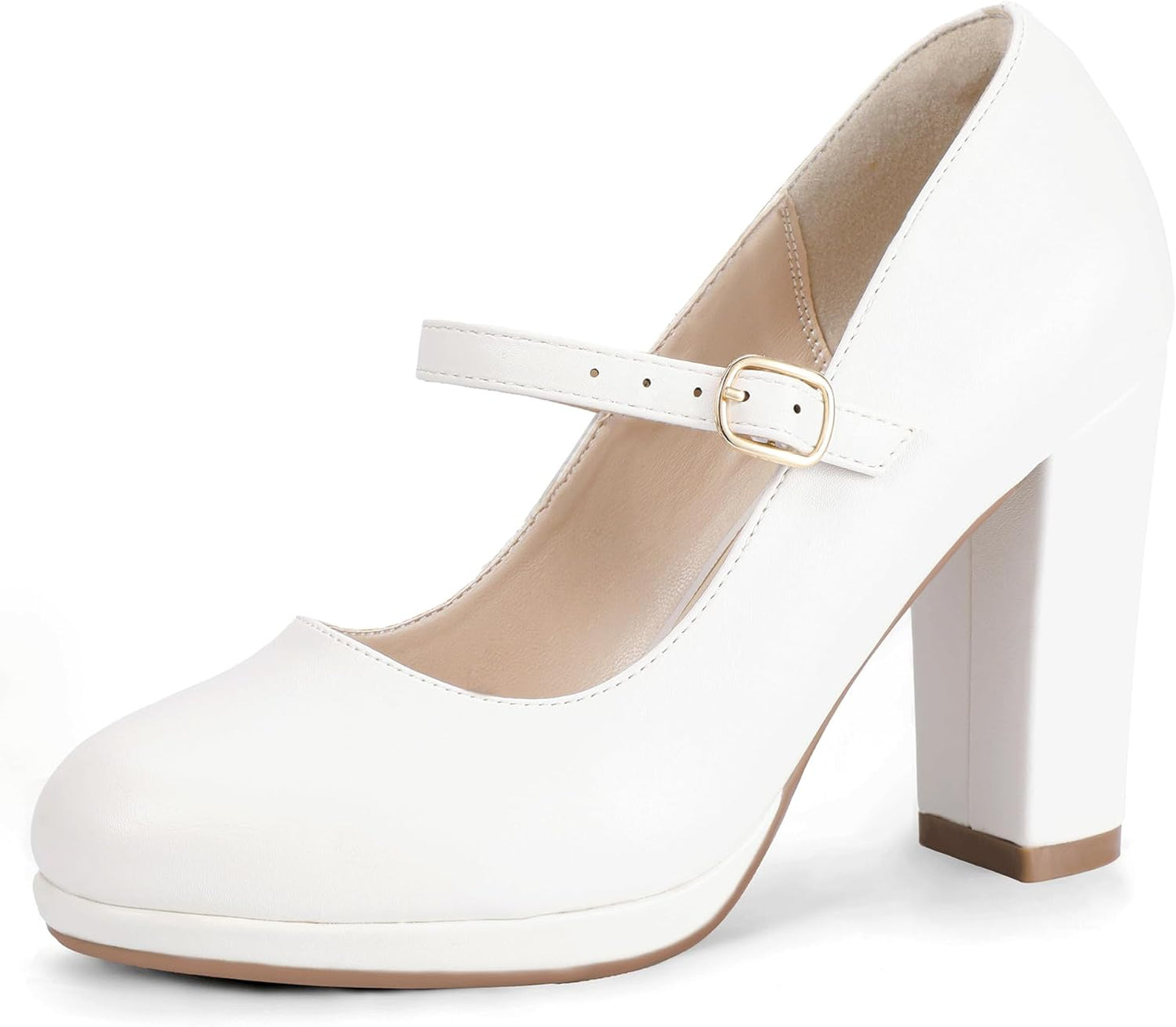 IDIFU Mary Jane Shoes Closed Toe Heels for All Occasions