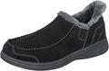 Orthopedic Men's Leather Vito Hands-Free Slipper - Warm Support