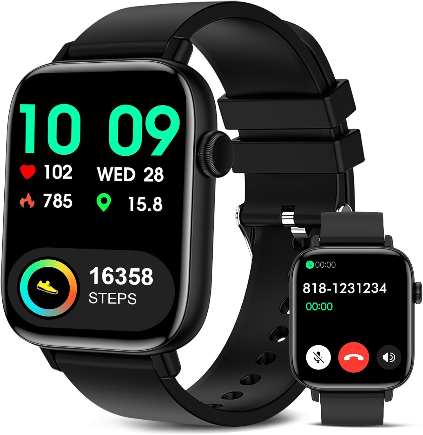 1.90 Smartwatch for Calls & Fitness - 120+ Sports Modes