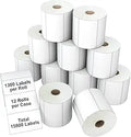 LabelChoice Direct Thermal Label 2 in x 1 in - 12 Rolls, Multipurpose