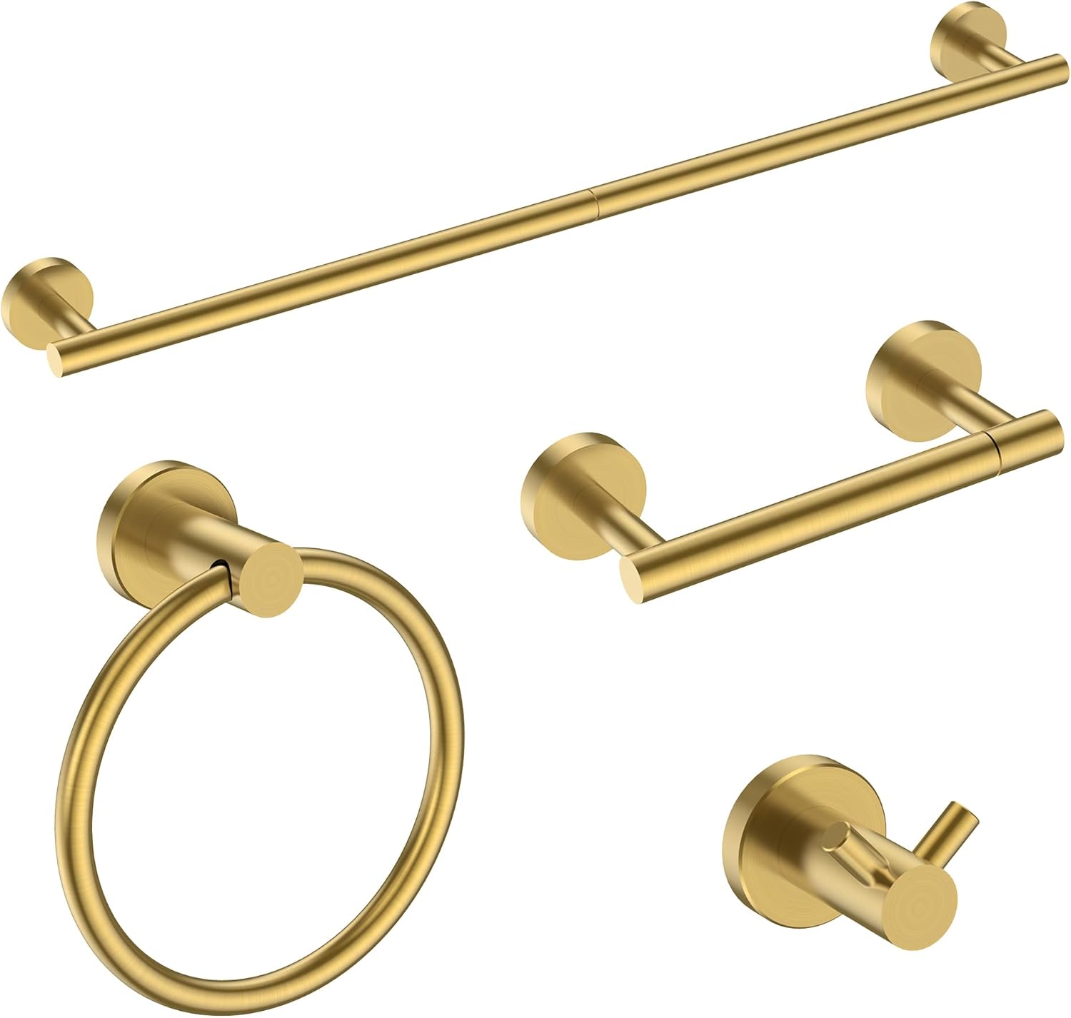 FORIOUS Bathroom Hardware Accessories Set for Modern Spaces