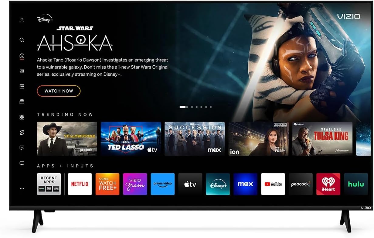Immerse in Stunning 4K Clarity with VIZIO 50 Smart TV