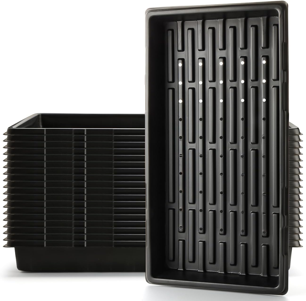 18-Pack 1020 Seedling Trays - Heavy Duty for Germination