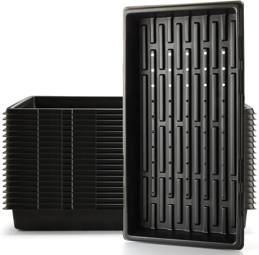 18-Pack 1020 Seedling Trays - Heavy Duty for Germination
