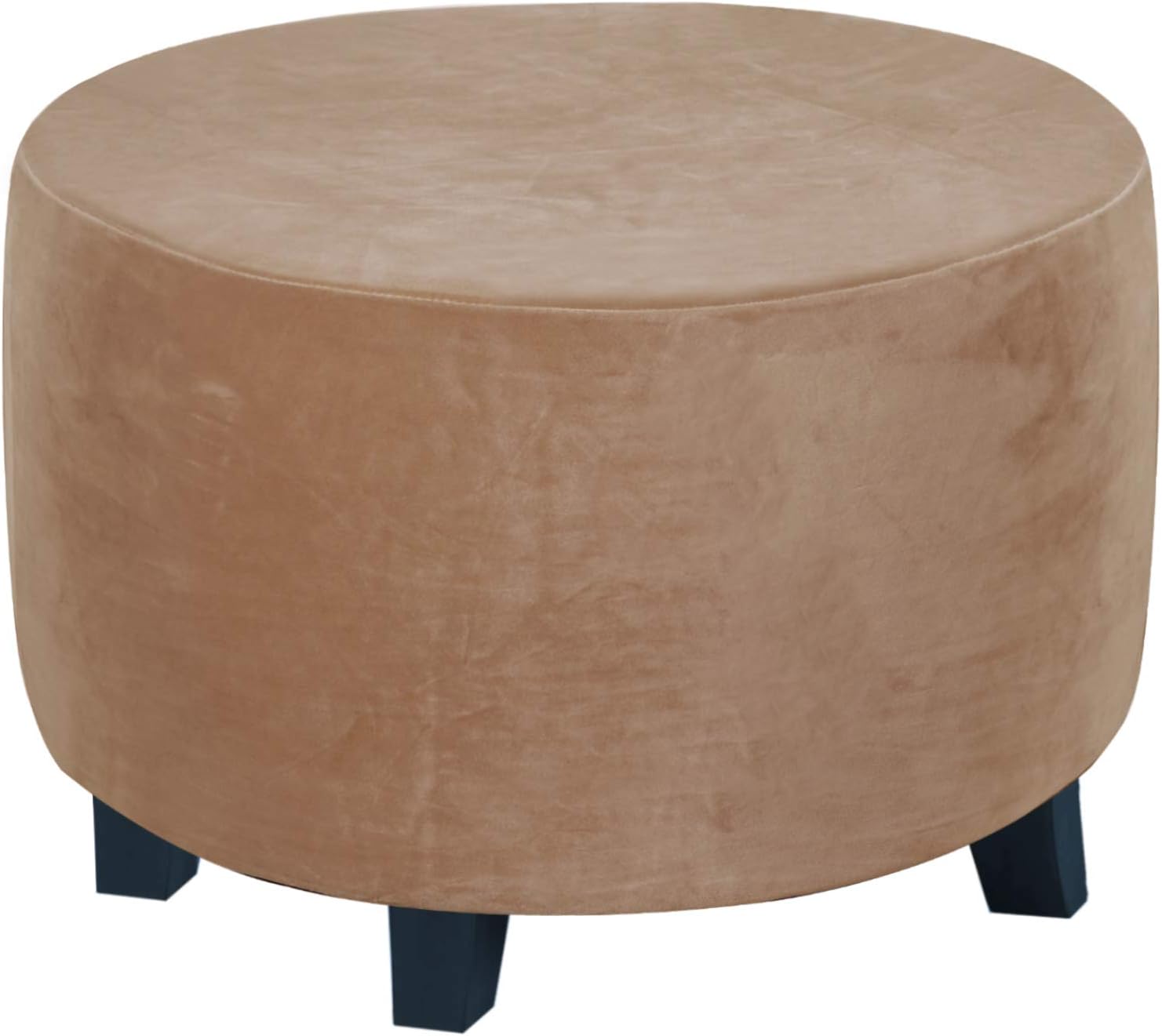 H.VERSAILTEX Round Ottoman Slipcover for X-Large Ottomans