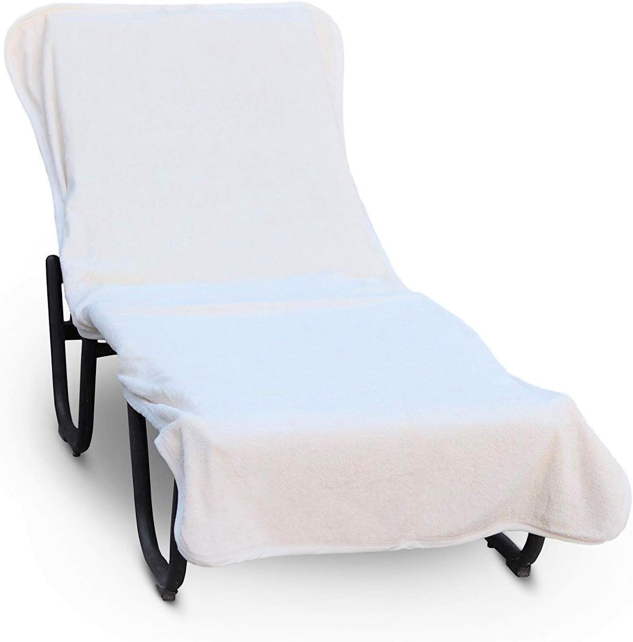Luxury Hotel Spa Pool Fitted Terry Cloth Lounge Chair Cover