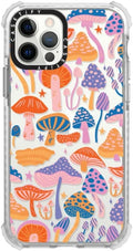 Ultra Impact iPhone 12 / 12 Pro Case - Magic Mushrooms Clear Frost