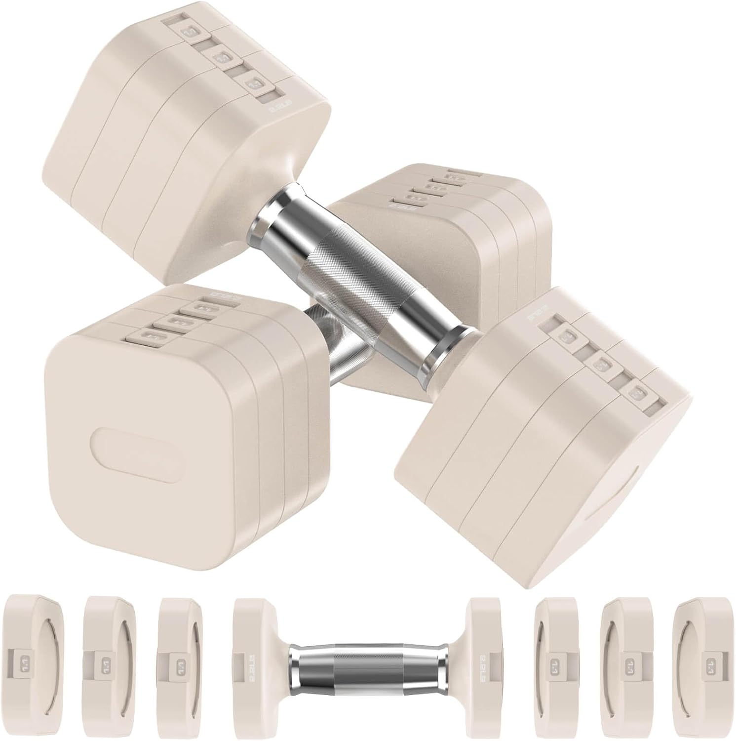22LBS Adjustable Dumbbells Set for Home Gym Full Body Workout