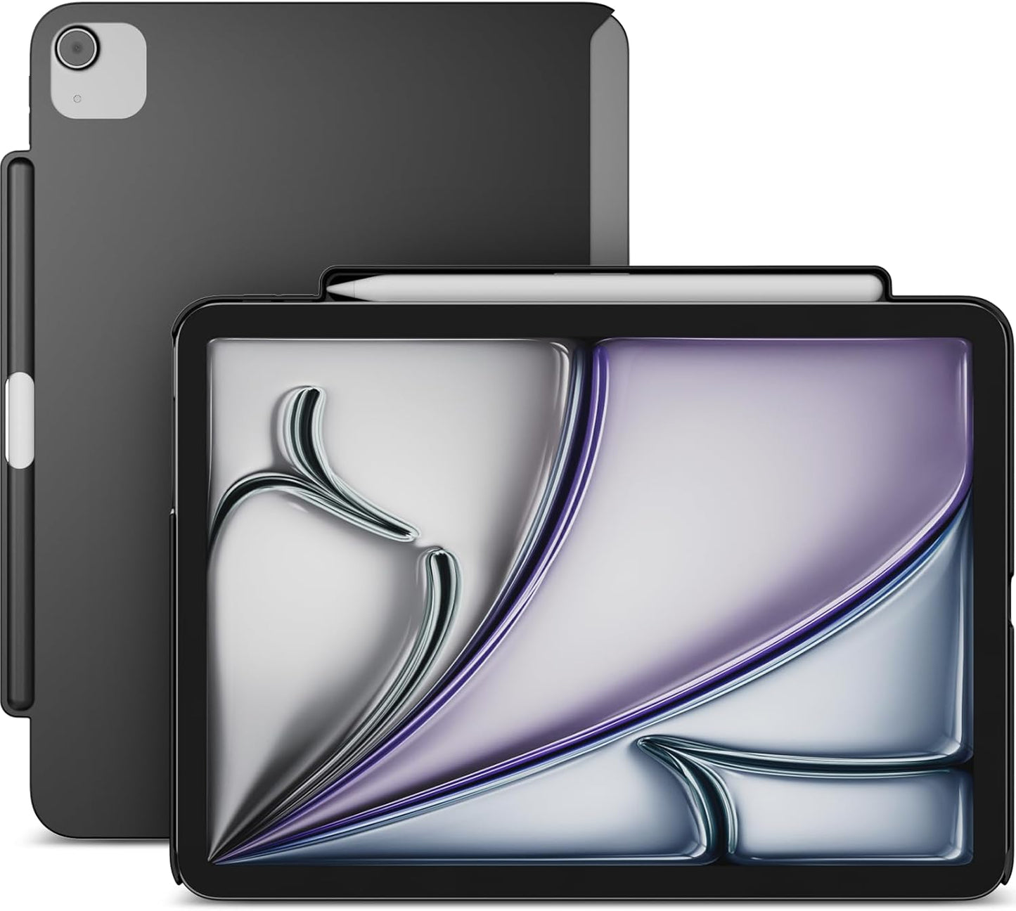 SWITCHEASY CoverBuddy Lite: iPad Air 11 Case with Magic Keyboard Compatibility - Black