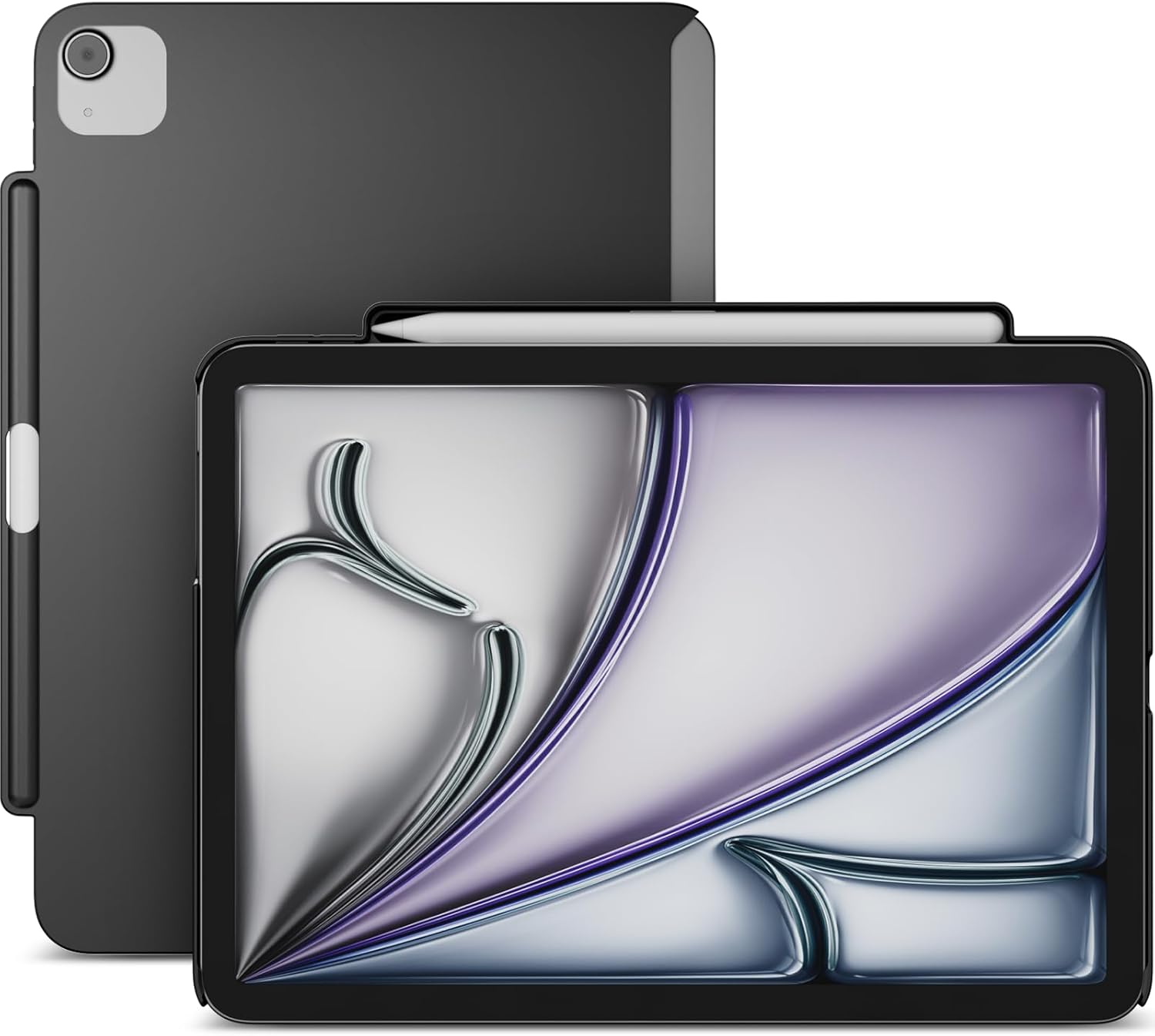 SWITCHEASY CoverBuddy Lite: iPad Air 11 Case with Magic Keyboard Compatibility - Black