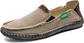 CASMAG Men's Casual Cloth Canvas Slip on Loafers - Lightweight