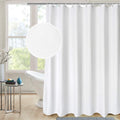 AooHome Heavy Duty Waffle Weave Shower Curtain 72x72 - Durable & Water