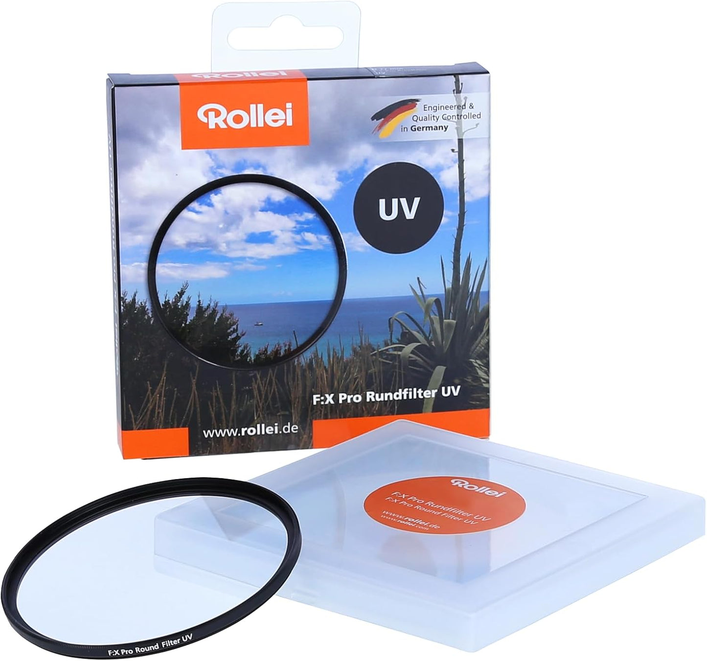 Rollei Filter & Protective with Titanium Ring for Outdoor Use
