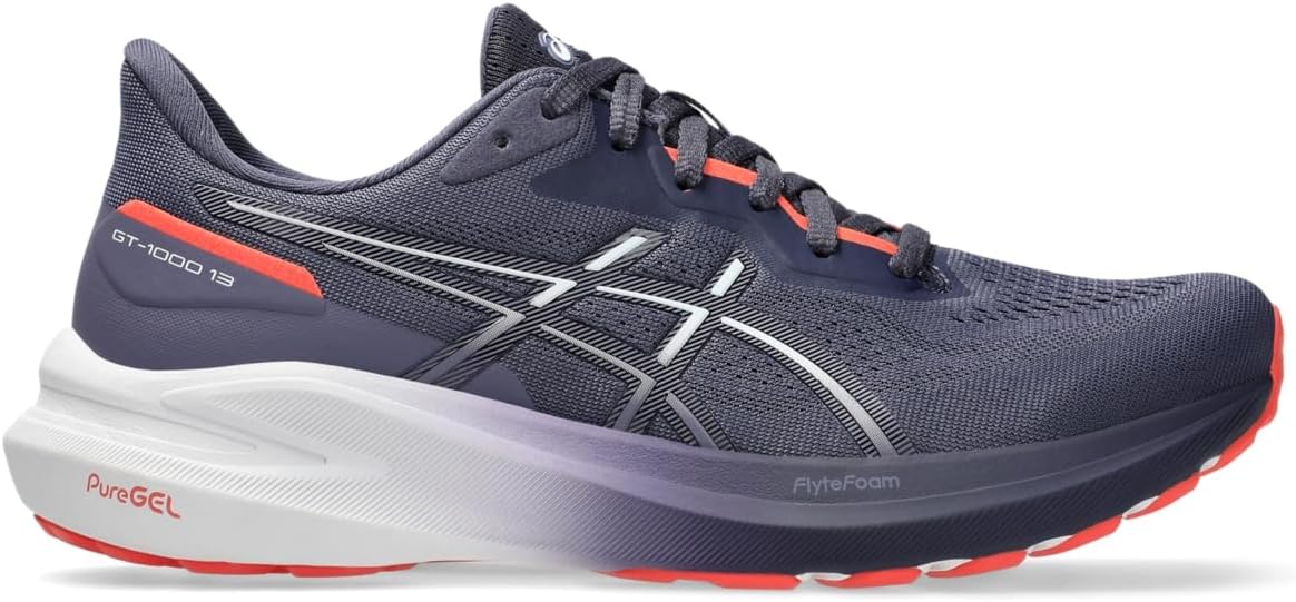 ASICS Women's GT-1000 13 Running Shoes for Comfort and Support