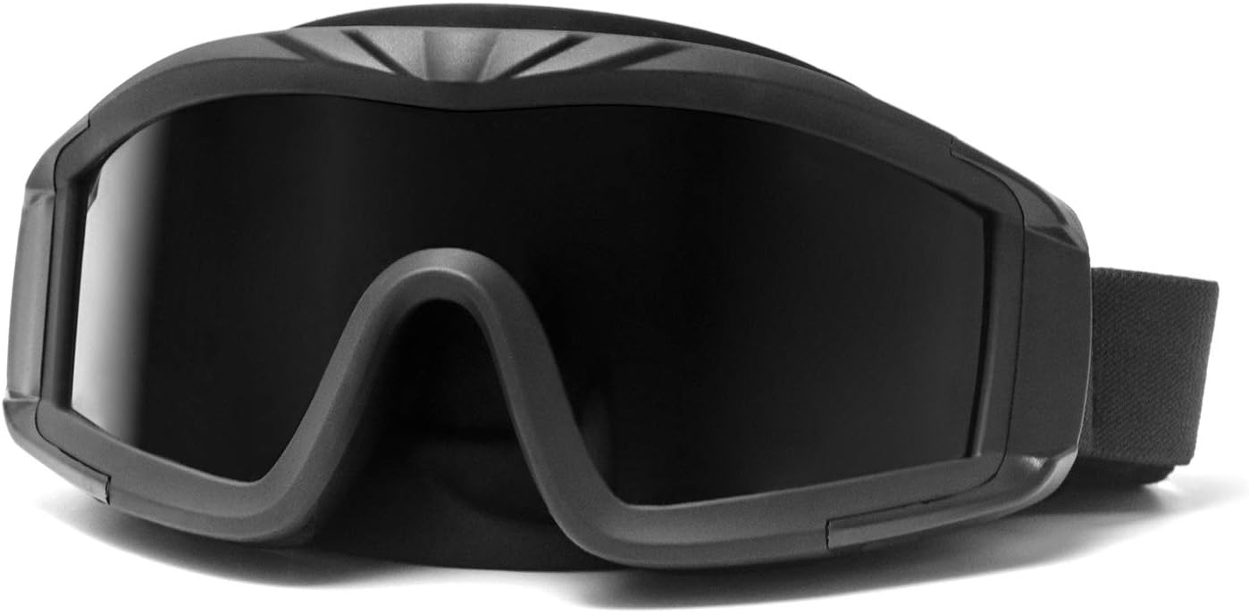 QWORK Tactical Goggles: 3 Lens for Maximum Protection