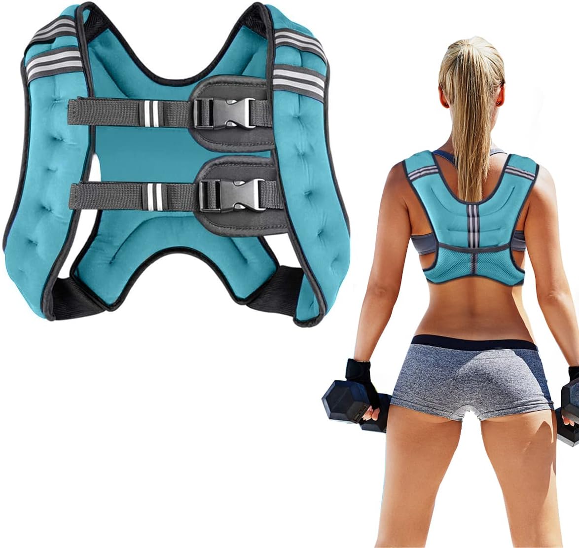 Prodigen Weighted Vest for Strength Training and Cardio Workouts