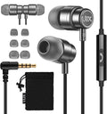 UliX Rider Wired Earbuds in-Ear Headphones - Clear Calls & Strong Bass