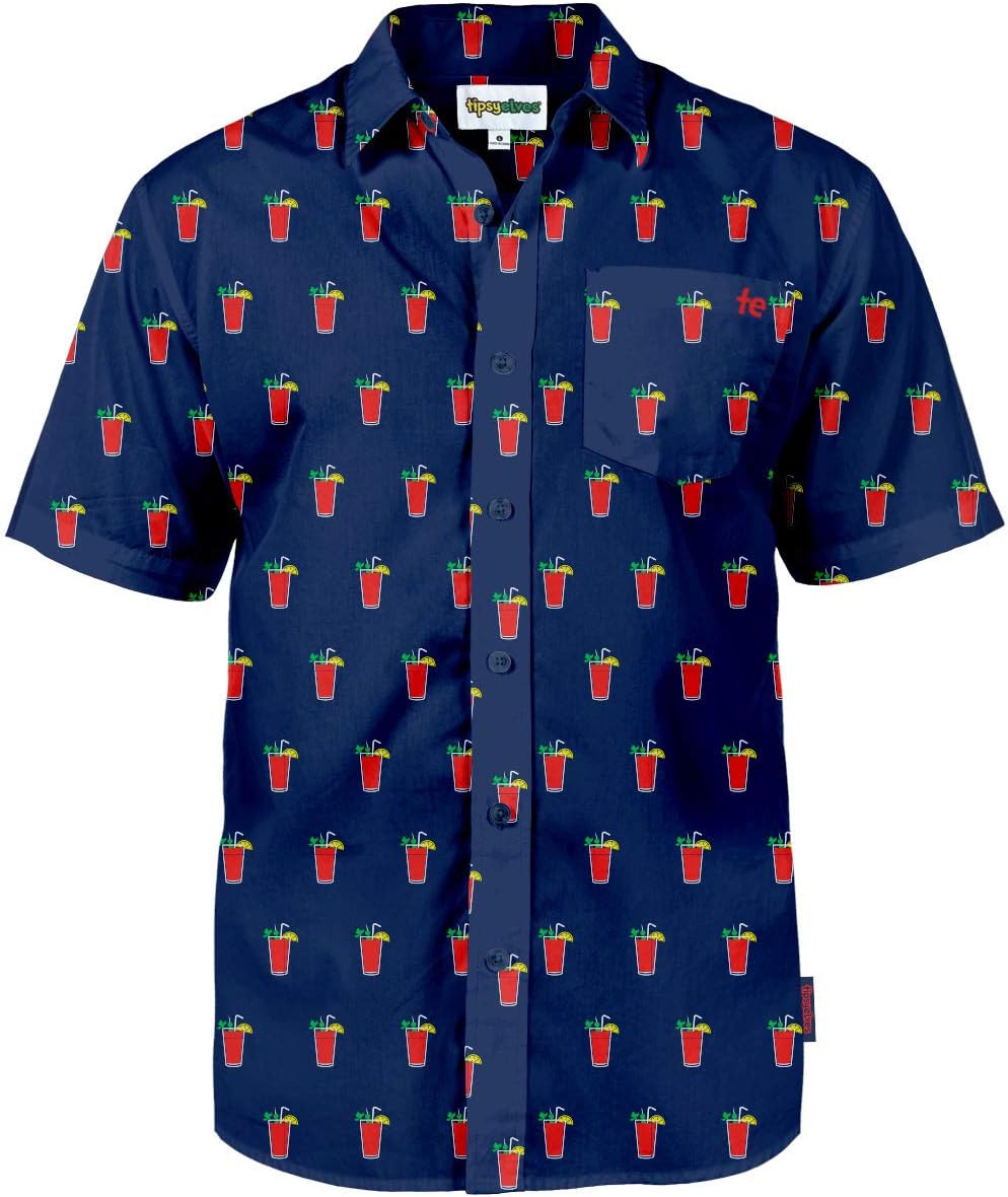Tipsy Elves Hawaiian Shirts for Men - Perfect for Summer Fun