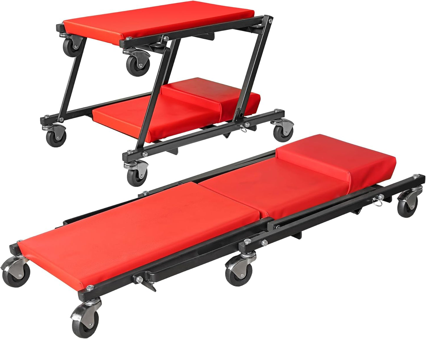 Torin 36in Rolling Foldable Car Creeper for Auto Repair