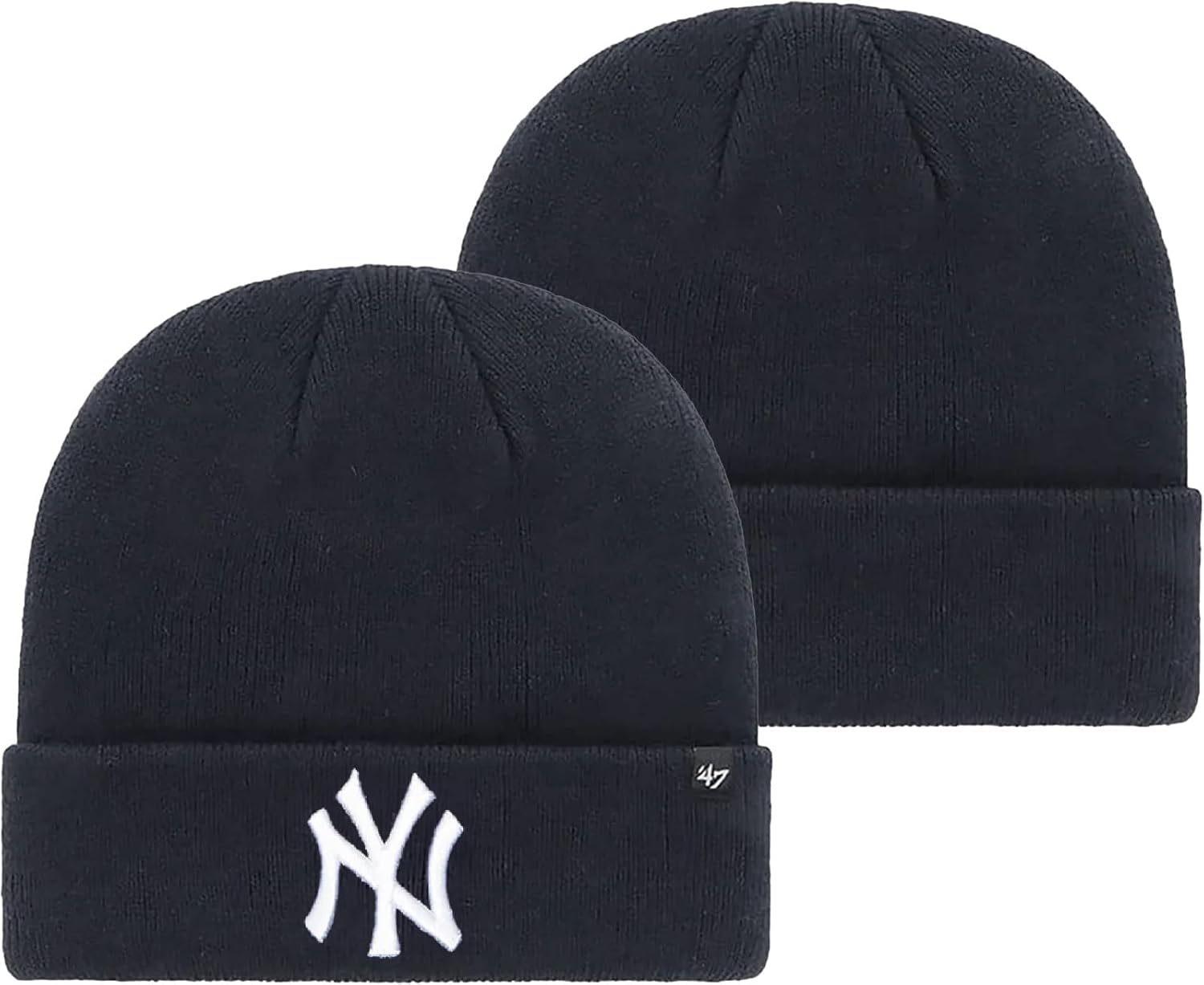 47 MLB Unisex-Adult Primary Logo Cuffed Knit Beanie Hat