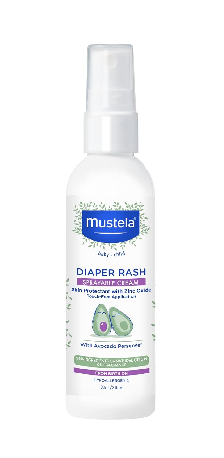 Mustela Diaper Rash Spray - Soothes & Protects