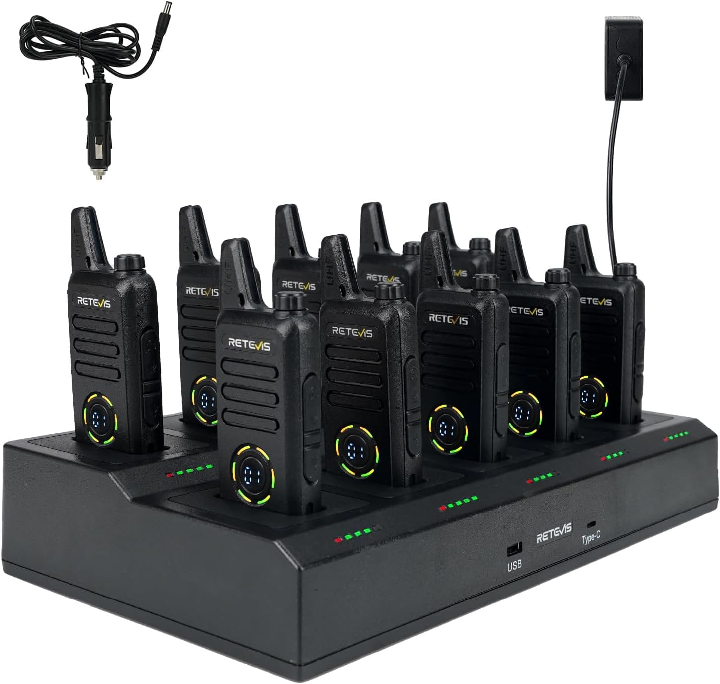 Retevis RT22S Walkie Talkies for Adults - Efficient 10 Pack