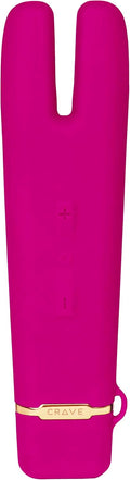 Crave Duet Flex Womens Vibrator - Flexible Dual Motor Clitoral Wand