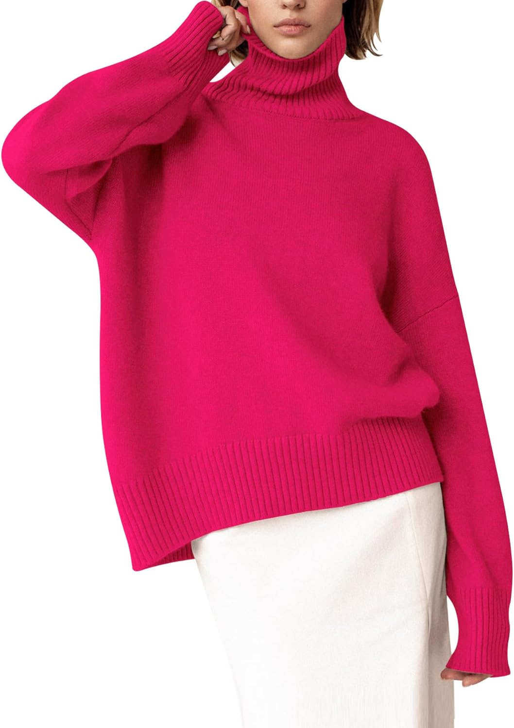YKR Women's Turtleneck Sweater for Trendy Fall Winter Style