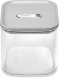 2.5qt Glass Airtight Food Storage Container - Gray Seal