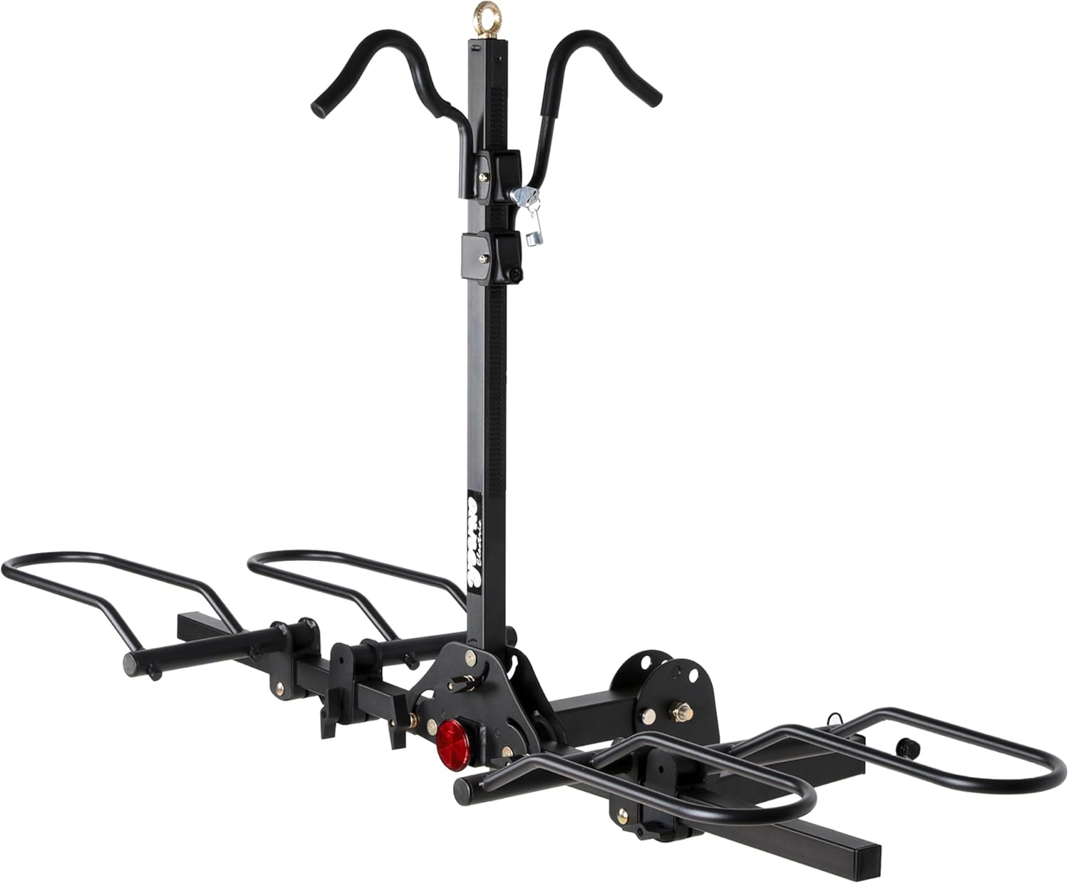 Young 200 lbs Capacity Hitch Mounted 2-Bike Rack for All Bikes
