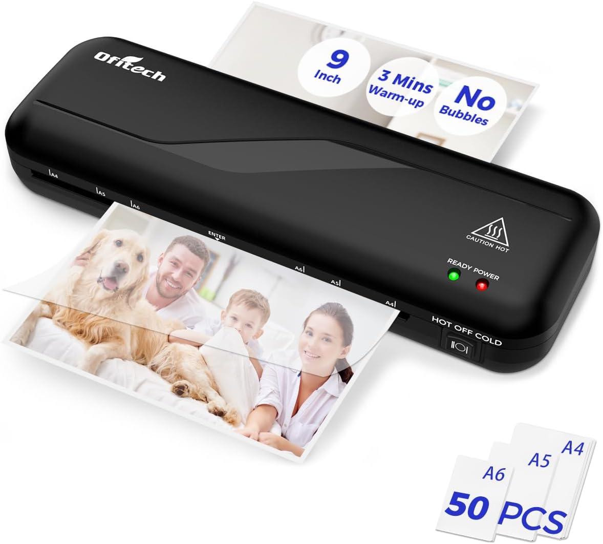 OFITECH 9 Laminator: Fast, Bubble-Free, Versatile